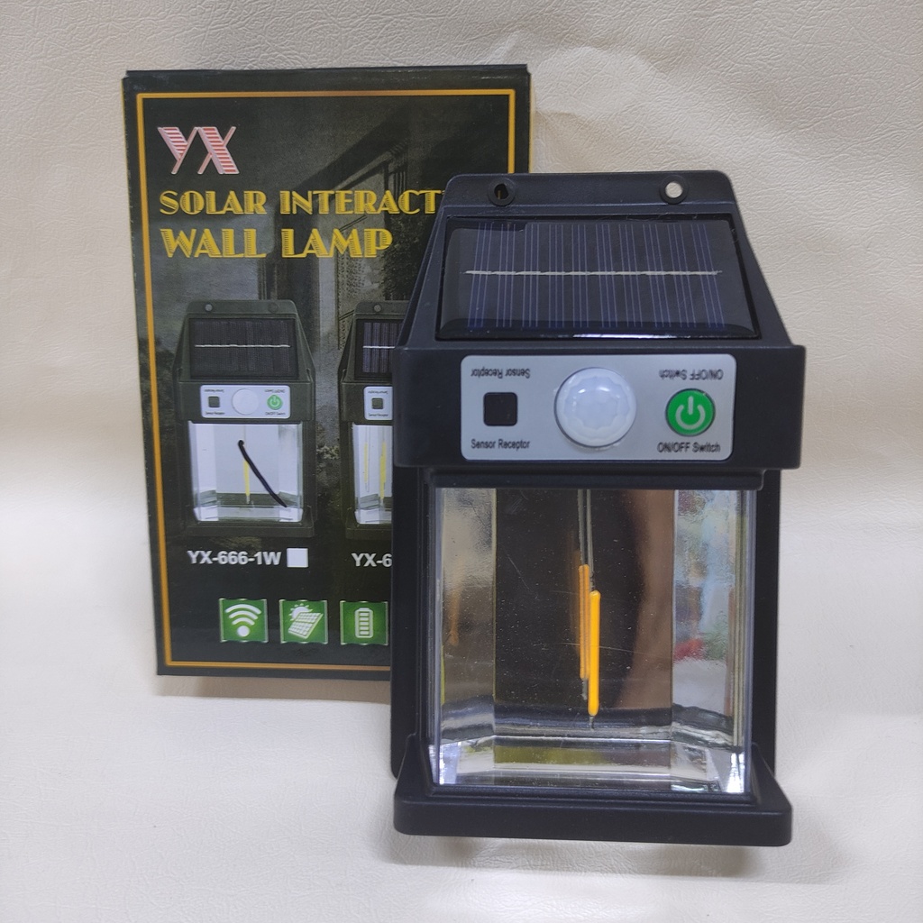 LAMPARA SOLAR 1 FILAMENTO |YX-666-1W|