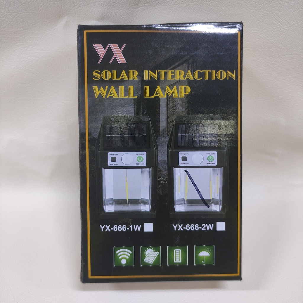 LAMPARA DE PARED 2 FILAMENTOS |YX-666-2W|