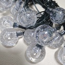 LUCES DE NAVIDAD SOLAR BOLITAS MULTICOLOR 5M-20 LED 