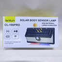 LAMPARA SOLAR CON SENSOR  |CL-S190|