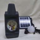 KIT RADIO , CARGADOR, LINTERNA CON PANEL SOLAR |GTS-1464|