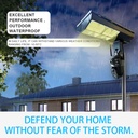 LUZ PASTORAL CON CAMARAS DE VIGILANCIA |LD001-W|