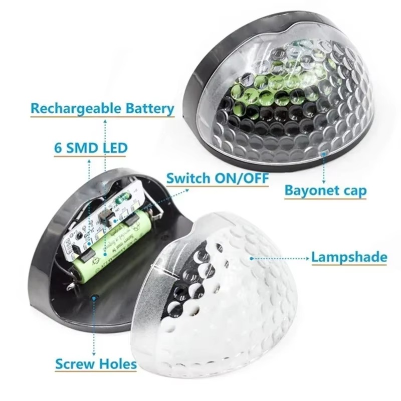 LAMPARAS SOLAR DE PARED |L9044|