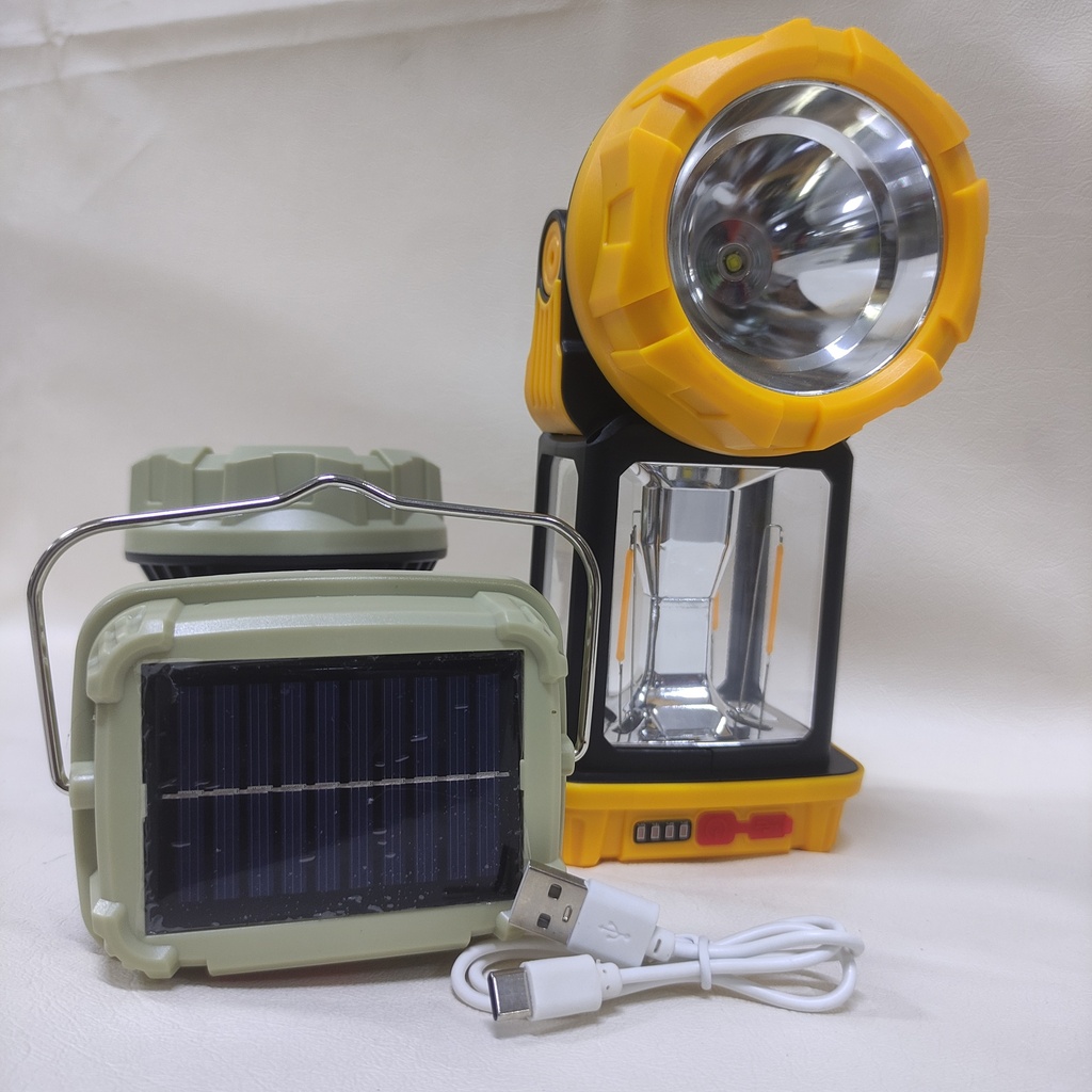 LAMPARA PORTATIL SOLAR |HW-1277W|