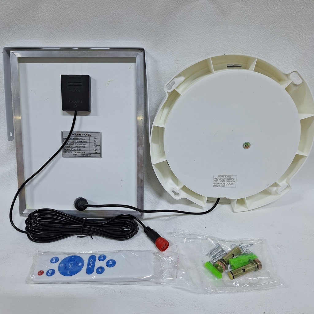 LUZ SOLAR DE INTERIOR 60W JORTAN  |NAY-133|