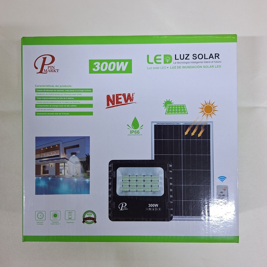 REFLECTOR SOLAR ACAMPANADO 300W |090648-10| 