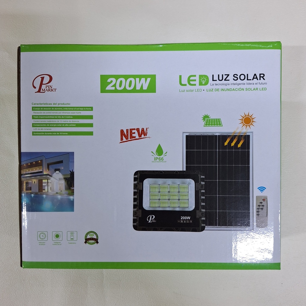 REFLECTOR SOLAR ACAMPANADO 200W |090631-10| 