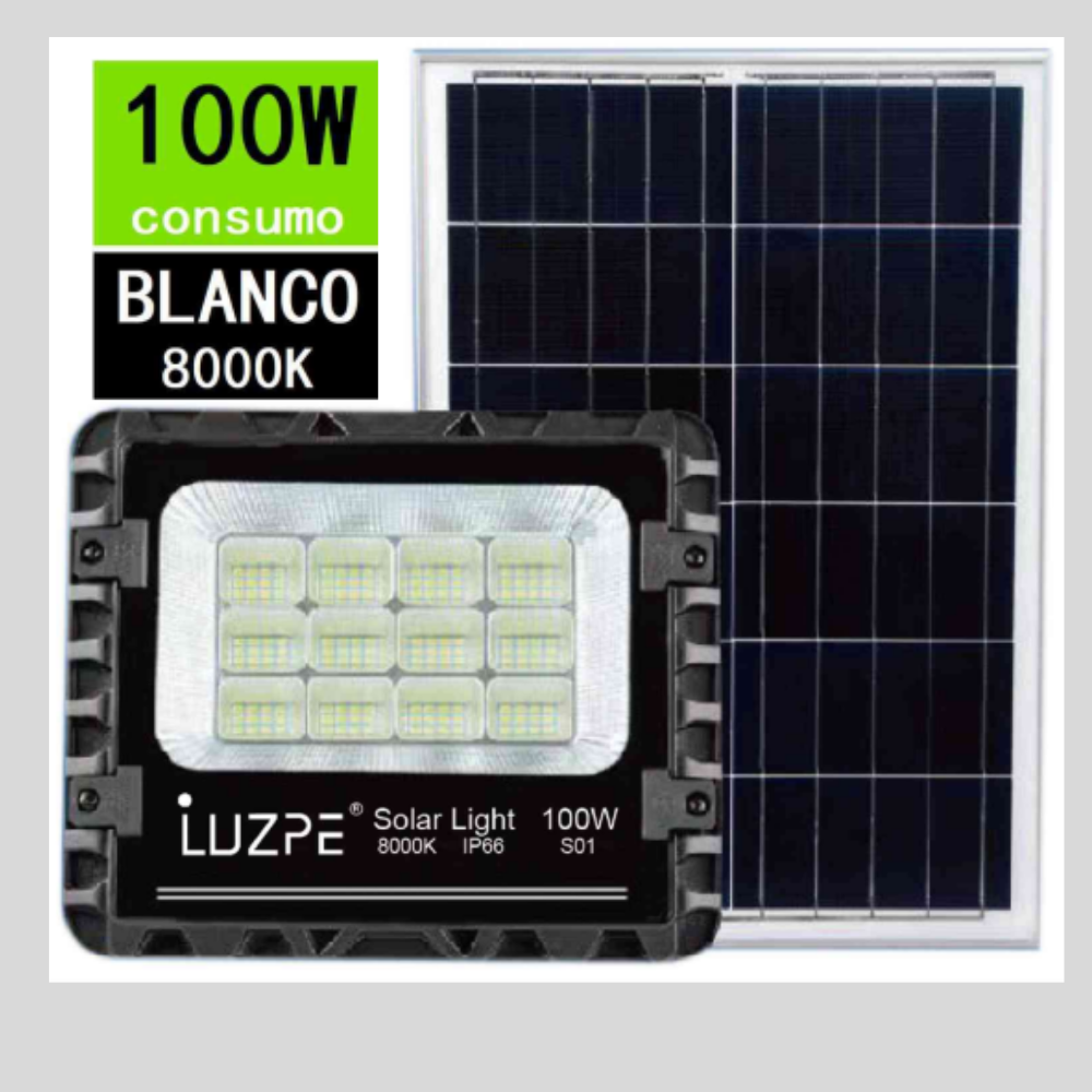 REFLECTOR SOLAR ACAMPANADO 100W |21632MS| 