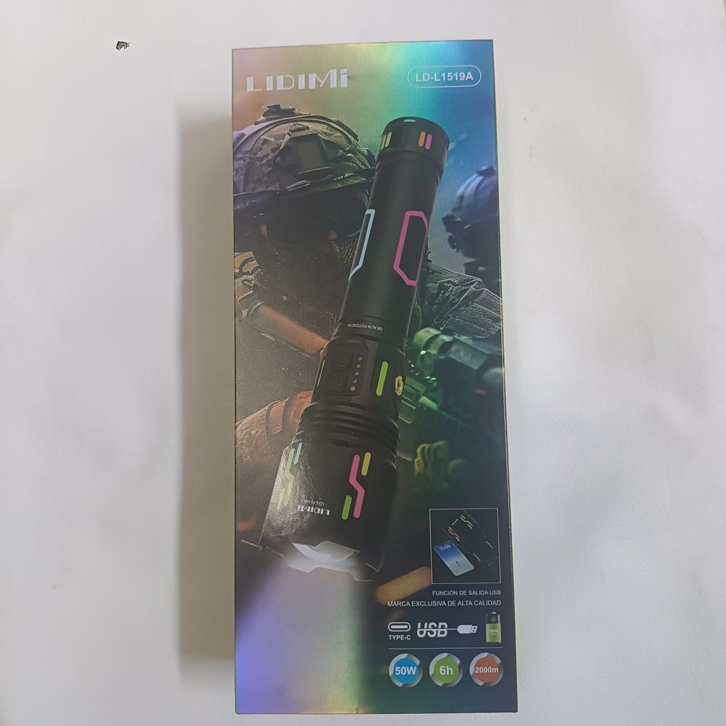 LINTERNA LIDIMI 50W |L1519A|  