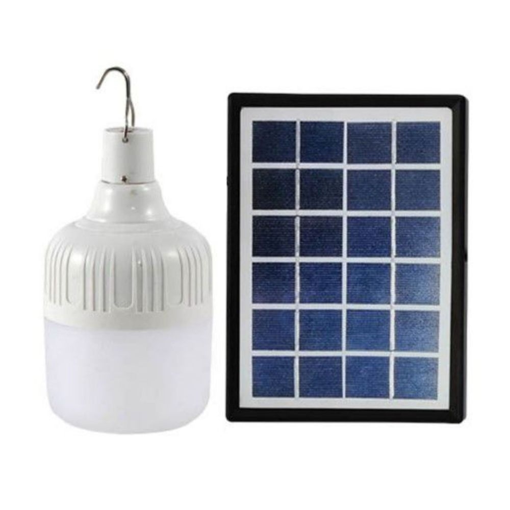 FOCO PORTATIL CON PANEL SOLAR |160040|