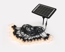 GUIRNALDA SOLAR DE 10m CON 20 FOCOS LUZ AMBAR |SD12146|